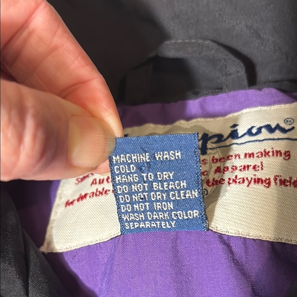 Vintage Champion Kansas State Wildcats Jacket Black Purple
Quilted - Picture 4 of 10